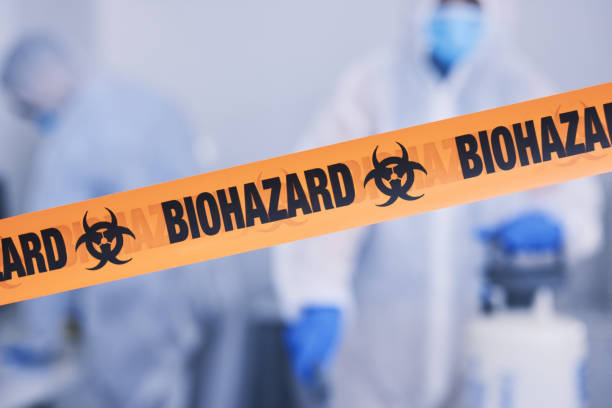 Professional Blood Cleanup technician working in Byron, MN